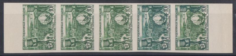 Fr_Equat_Africa_1956_Yvert_233-Scott_190_five_r