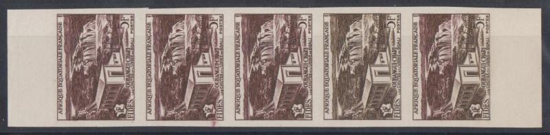 Fr_Equat_Africa_1956_Yvert_232-Scott_189_five_q