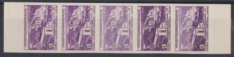 Fr_Equat_Africa_1956_Yvert_232-Scott_189_five_x