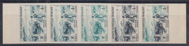 Fr_West_Africa_1955_Yvert_57-Scott_68_five_g