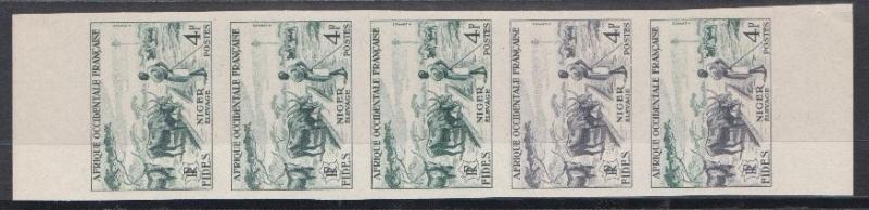 Fr_West_Africa_1955_Yvert_57-Scott_68_five_o