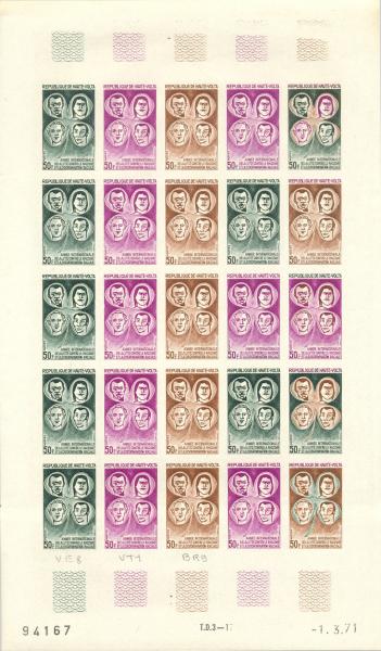Upper_Volta_1971_Yvert_238-Scott_240_full_sheet