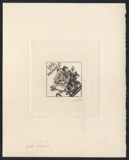 Monaco_1959_Yvert_522a-Scott_446_unadopted_different_inscription_Rose_Grace-de-Monaco_sepia_a_AP