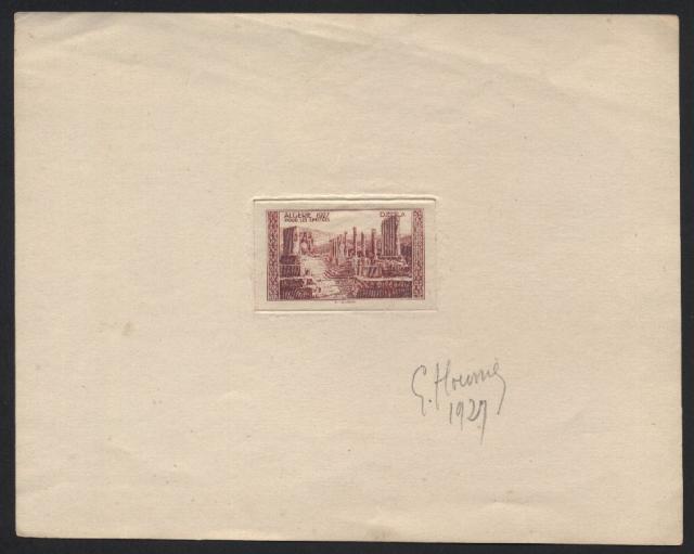 Algeria_1927_Yvert_92a-Scott_B19_unadopted_Ruines_de_Djemila_etat_brown-lilac_AP