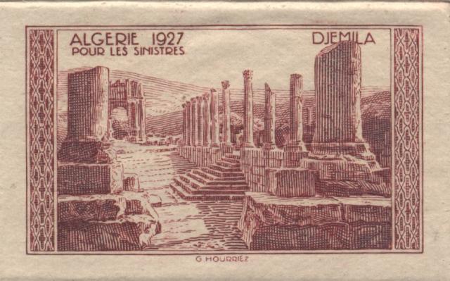 Algeria_1927_Yvert_92a-Scott_B19_unadopted_Ruines_de_Djemila_etat_brown-lilac_AP_detail