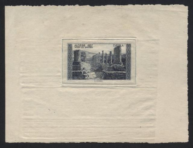 Algeria_1927_Yvert_92a-Scott_B19_unadopted_Ruines_de_Djemila_etat_dark-blue_AP