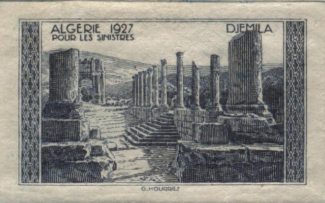 Algeria_1927_Yvert_92a-Scott_B19_unadopted_Ruines_de_Djemila_etat_dark-blue_AP_detail
