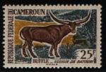 Cameroun_1962_Yvert_351-Scott_370_unadopted_25f_Buffle_IS