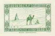 Algeria_1936_Yvert_101a-Scott_79_unadopted_Sahara_and_camel_2eme_etat_green_ATP_detail