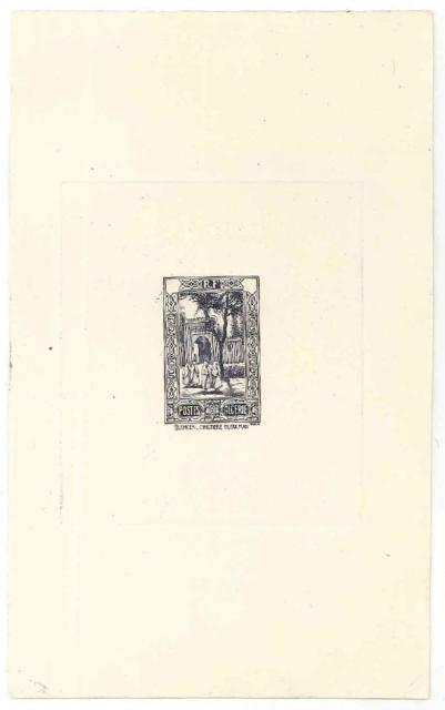 Algeria_1936_Yvert_107a-Scott_85_unadopted_Cimetiere_of_Tlemcen_etat_sepia_cb_AP