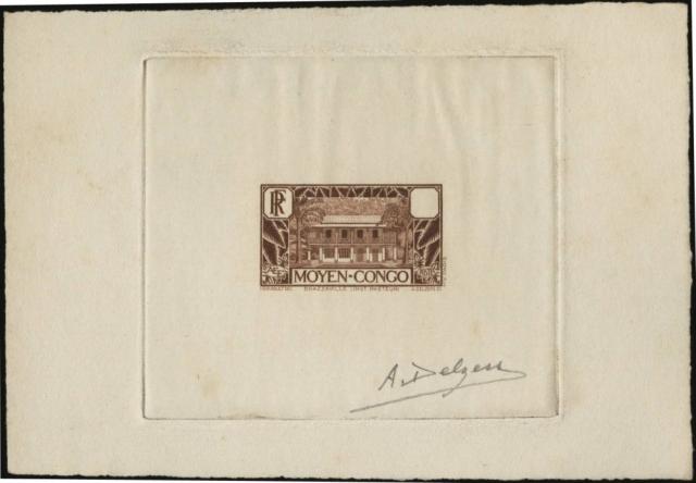 Congo_1933_Yvert_122a-Scott_unissued_in_TD_Institut_Pasteur_etat_dark-brown_AP
