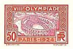 France_1924_Yvert_186a-Scott_201_unadopted_Jeux_Olympiques_Paris_50c_red_418_+_violet_519_typo_aa_CP_detail