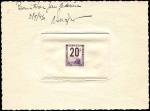 France_1944_Yvert_Colis_Postaux_Petits_11-Scott_dark-violet_bon_a_tirer_aa