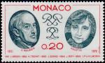 Monaco_1976_Yvert_1044-Scott_1010_Maurois_and_Colette_IS