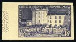 France_1954_Yvert_995a-Scott_729_unadopted_Chateau_de_Villandry_violet-grey_ESS