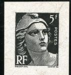 France_1948_Yvert_809-Scott_598_black_typo
