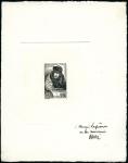 France_1940_Yvert_461a-Scott_396_unadopted_1f_+_50c_Georges_Guynemer_black_b_AP
