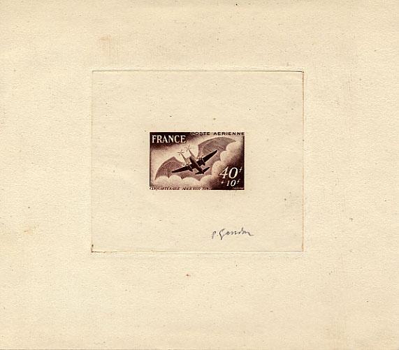 France_1948_Yvert_PA23-Scott_CB3_brown_b