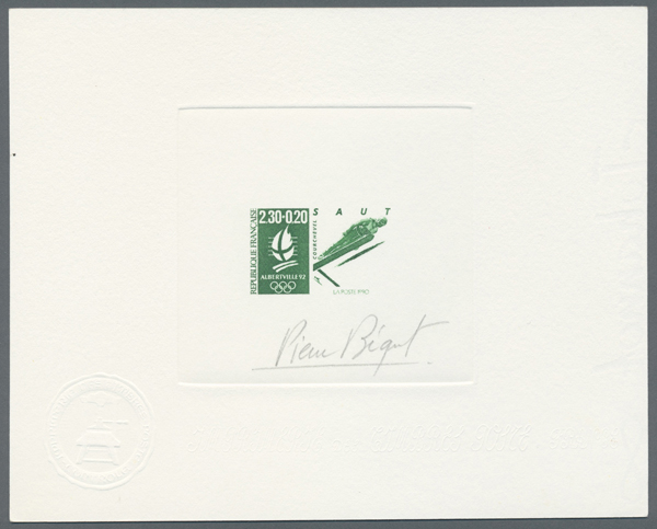 France_1990_Yvert_2674-Scott_B621_green_ab