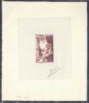 France_1951_Yvert_973b-Scott_714b_unadopted_joaillerie_Type_II_dark-lilac_bb_AP