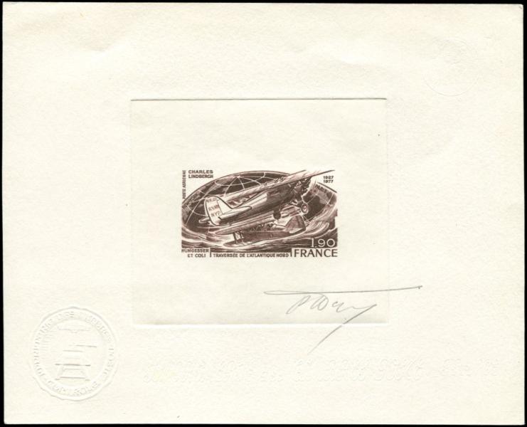 France_1977_Yvert_PA50-Scott_C49_sepia