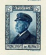 Monaco_1922_Yvert_54c-Scott_40_unadopted_15c_Albert_I_blue_a_COLL_detail