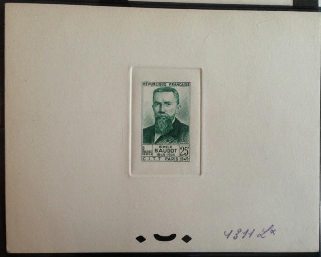 France_1949_Yvert_846A-Scott_627_unissued_Emile_Baudot_green_1311_Lx_ab_CP