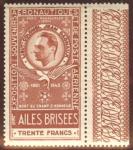 France_1940_unadopted_30f_Aeronautiques_Souvenirs_Exposition_Ailes_brisees_by_Piel_IS