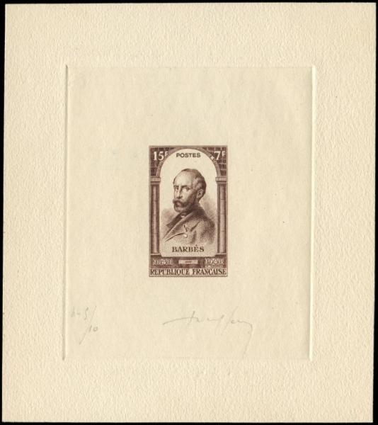France_1948_Yvert_801-Scott_B230_dark-brown_f
