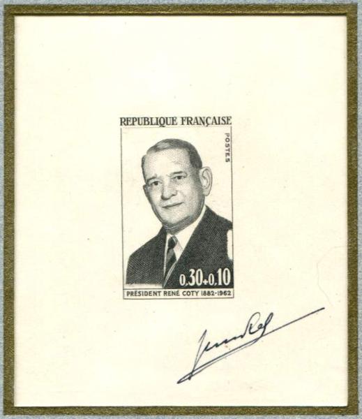 France_1964_Yvert_1412-Scott_B382_2eme_etat_black_b