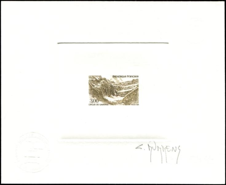 France_1988_Yvert_2547-Scott_2119_sepia