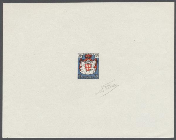Monaco_1954_Yvert_406-Scott_313_multicolor_typo_e