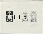 Monaco_1954_Yvert_411-Scott_318_black_typo_j