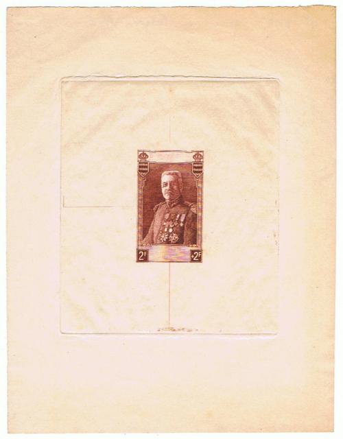 Monaco_1937_Yvert_138a-Scott_B22_unadopted_Prince_Louis_II_1er_etat_brown_AP