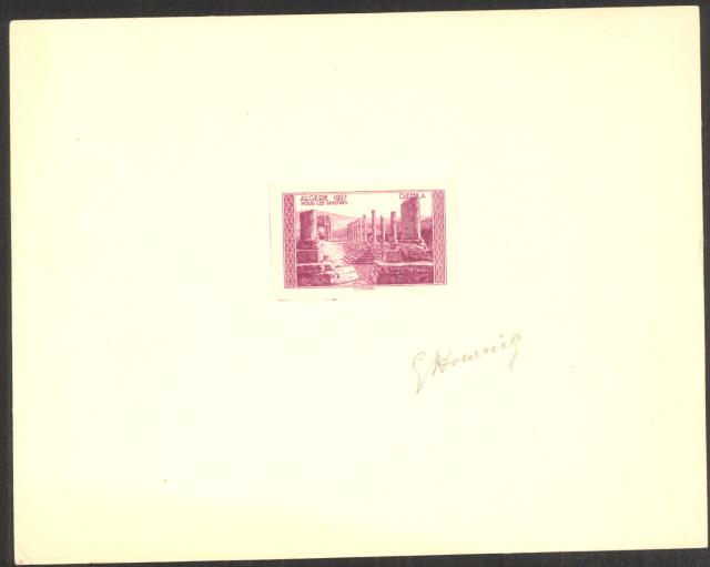 Algeria_1927_Yvert_92a-Scott_B19_unadopted_Ruines_de_Djemila_etat_lilac_b_AP
