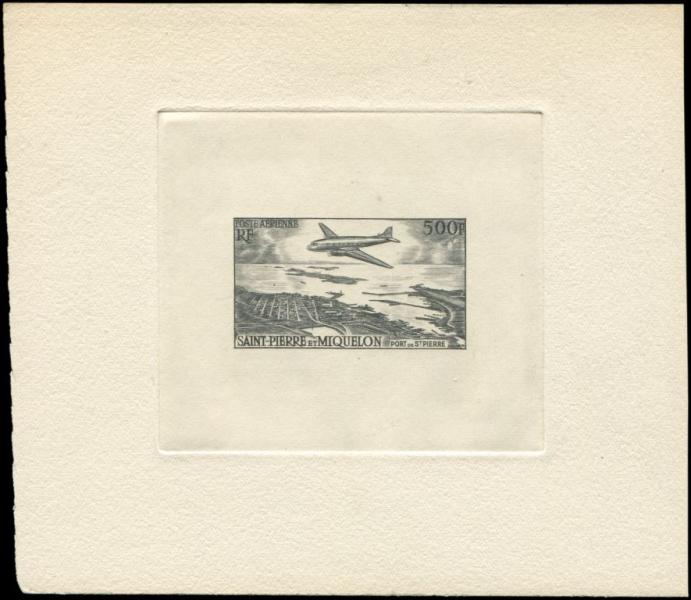 St_Pierre_1956_Yvert_PA23-Scott_C20_dark-grey_d