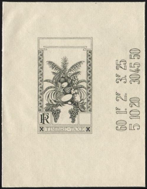 Martinique_1933_Yvert_Taxe_12a-Scott_J12_unissued_in_TD_1er_etat_black_AP