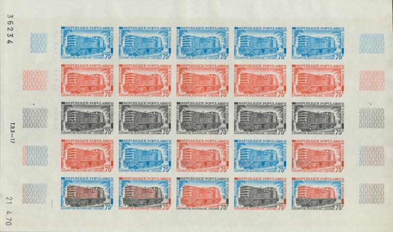 Congo_1970_Yvert_281-Scott_235_full_sheet