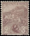 Monaco_1919_Yvert_27-Scott_B2_typo