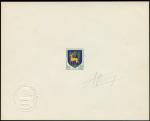 France_1964_Yvert_1351B-Scott_multicolor_typo
