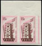 France_1956_Yvert_1076-Scott_805_brown_+_pink_typo