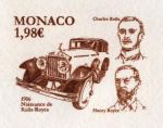 Monaco_2006_Yvert_2556-Scott_2429_unadopted_1€98_Rolls-Royce_Centenary_etat_positive_brown_a_AP_detail