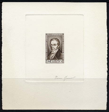 France_1951_Yvert_893-Scott_B260_dark-brown