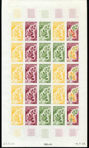 Somali_Coast_1966_Yvert_325-Scott_306_full_sheet_c