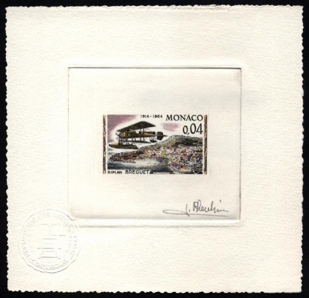 Monaco_1964_Yvert_640-Scott_568_hand_multicolor