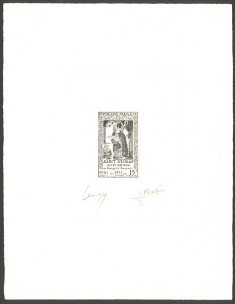 France_1951_Yvert_904-Scott_657_black_a