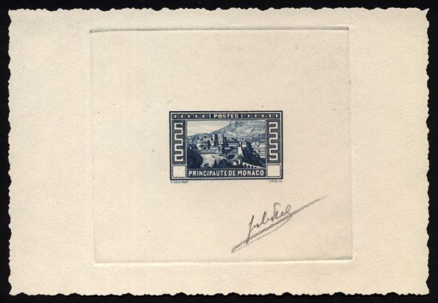 Monaco_1933_Yvert_121a-Scott_120_unadopted_Princes_Palace_etat_blue_AP