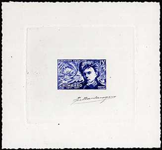 France_1951_Yvert_910-Scott_668_blue_b
