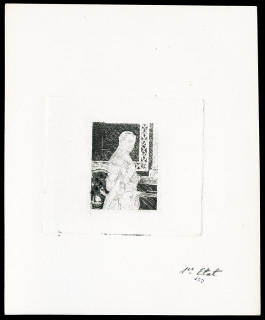 Monaco_1969_Yvert_PA94b-Scott_C76_unissued_in_TD_Napoleon_horizontal_die_with_frame_negative_1er_etat_black_ba_AP