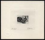 Monaco_1975_Yvert_1033a-Scott_995_unadopted_60c_wagon_with_horses_1er_etat_black_aa_AP